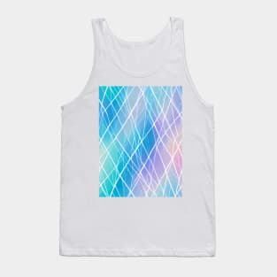 Pastel Membrane - Abstract Geometric Pattern Tank Top